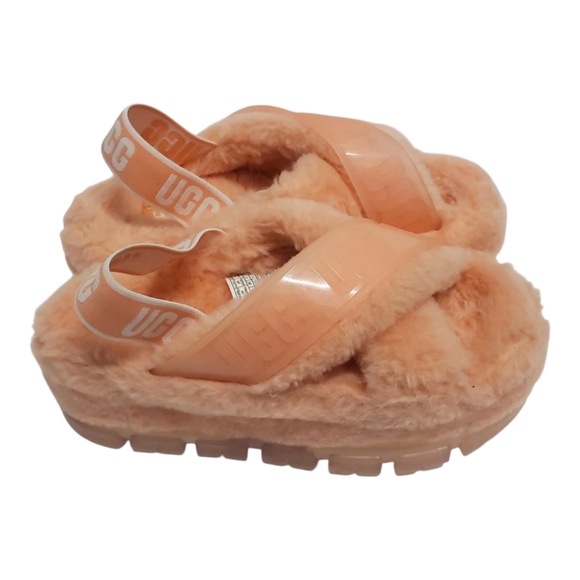 UGG OH YEAH WOMEN'S SLIDES SIZE 7 PINK A9 - Picture 9 of 16